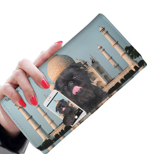 Explore The World With Your  Griffon Bruxellois- Women Wallet V2