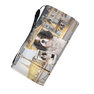 Explore The World With Your Cavalier King Charles Spaniel - Women Wallet V6
