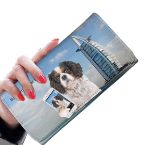 Explore The World With Your Cavalier King Charles Spaniel - Women Wallet V7