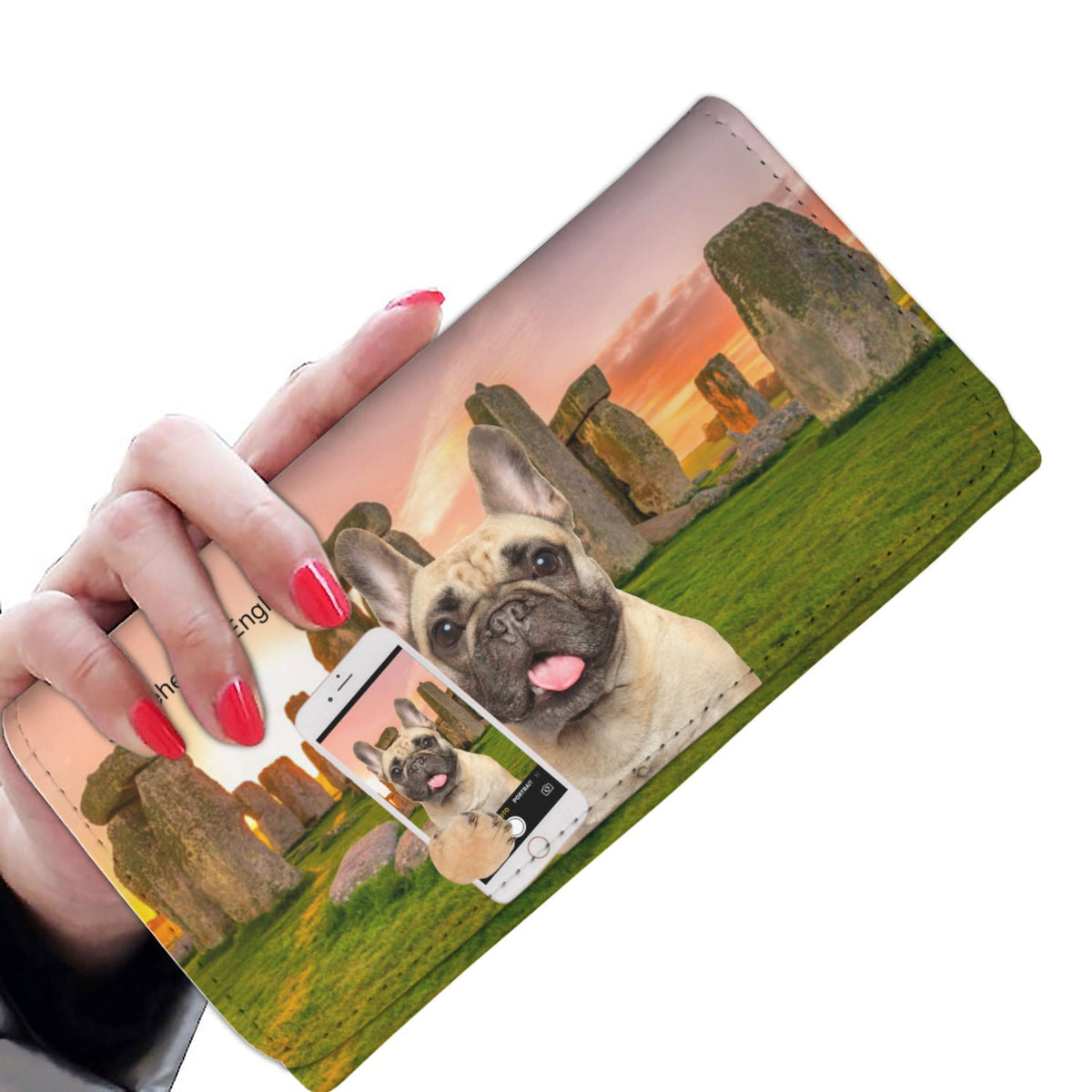 Explore The World With Your French Bulldog - Women Wallet V5