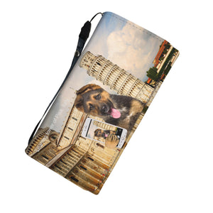 Explore The World With Your English German Shepherd - Women Wallet V1