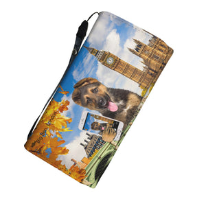 Explore The World With Your English German Shepherd - Women Wallet V2