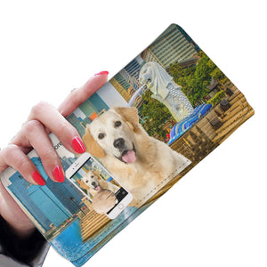 Explore The World With Your English Golden Retriever - Women Wallet V4