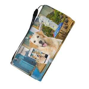 Explore The World With Your English Golden Retriever - Women Wallet V4