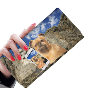 Explore The World With Your English Griffon Bruxellois - Women Wallet V4