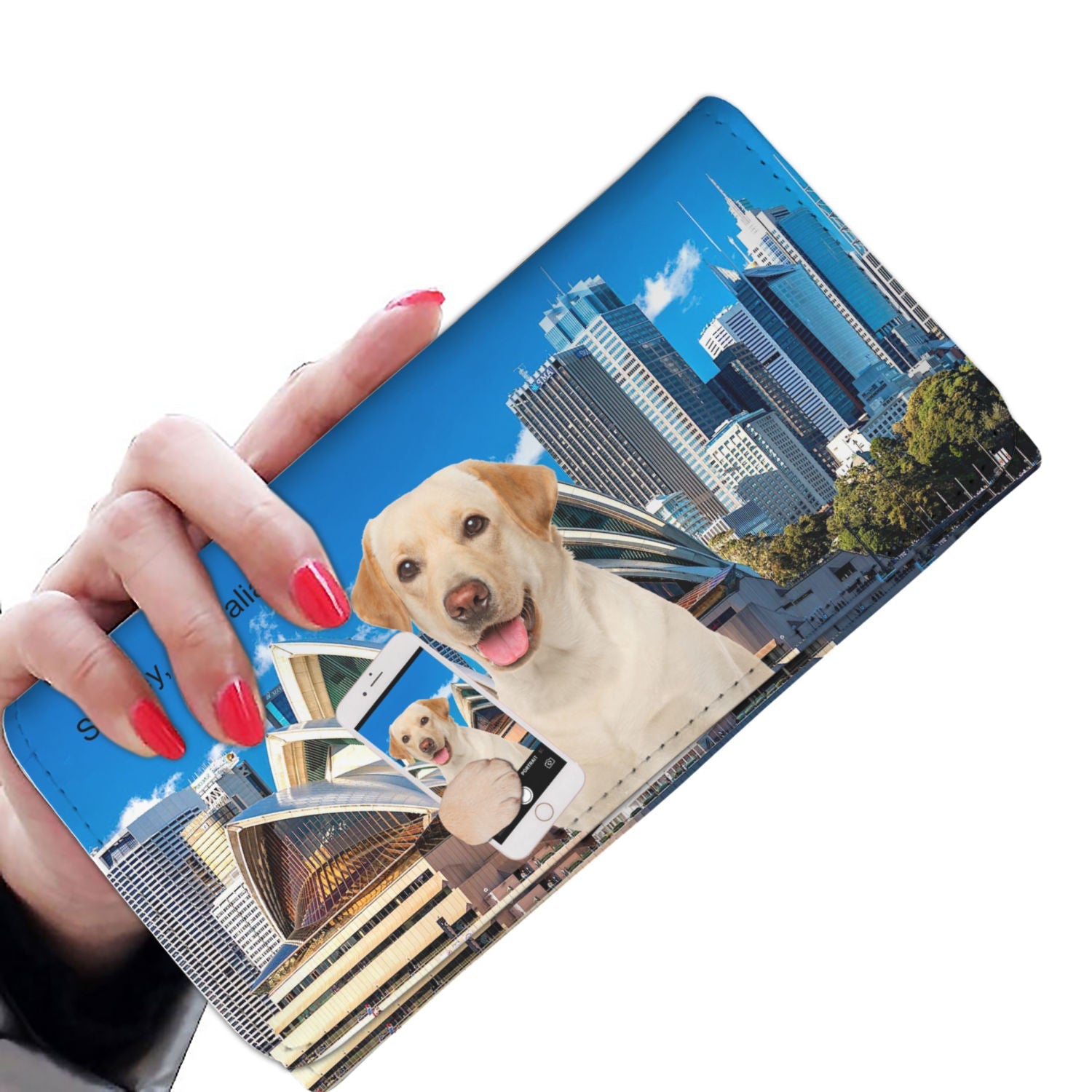 Explore The World With Your English Labrador - Women Wallet V2