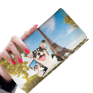 Explore The World With Your Welsh Corgi - Women Wallet V3