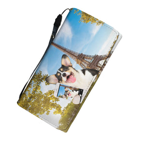 Explore The World With Your Welsh Corgi - Women Wallet V3