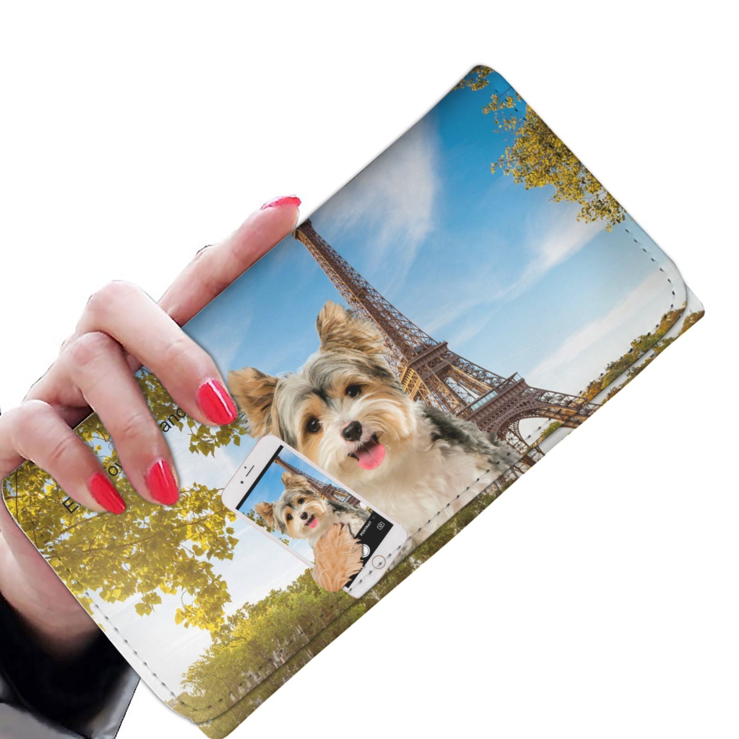 Explore The World With Your Yorkshire Terrier - Women Wallet V1