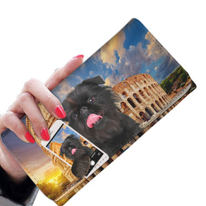 Explore The World With Your English Griffon Bruxellois - Women Wallet V5