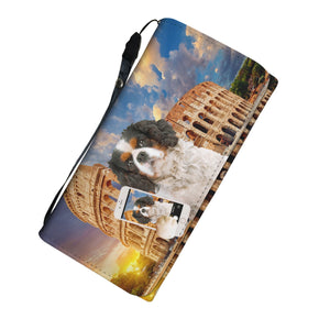 Explore The World With Your Cavalier King Charles Spaniel - Women Wallet V8