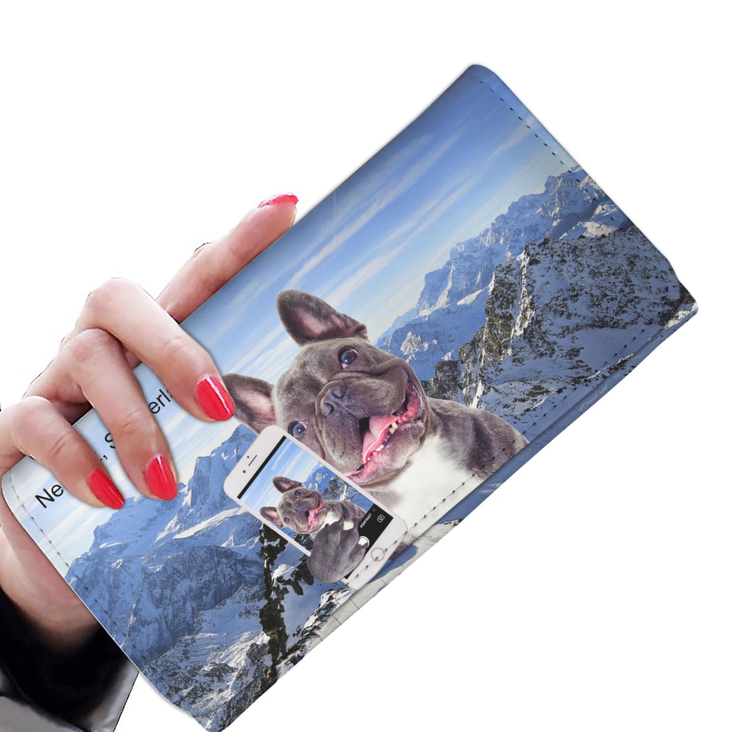 Explore The World With Your French Bulldog - Women Wallet V6