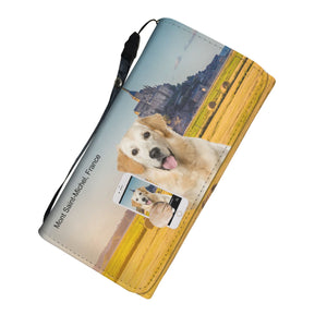 Explore The World With Your English Golden Retriever - Women Wallet V6