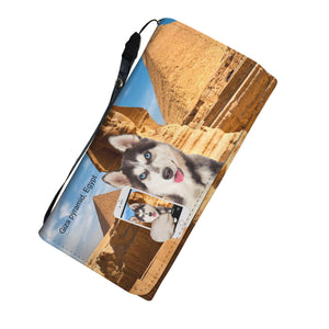 Explore The World With Your Husky - Women Wallet V1