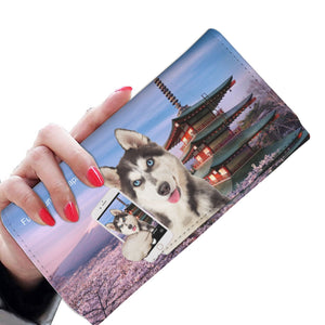 Explore The World With Your Husky - Women Wallet V2
