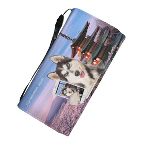 Explore The World With Your Husky - Women Wallet V2