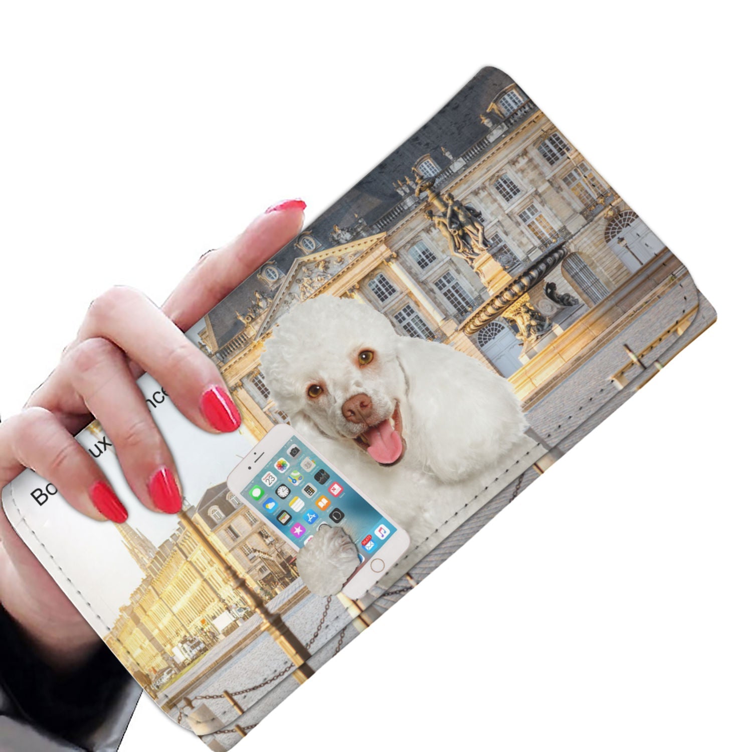 Explore The World With Your Poodle - Women Wallet V4