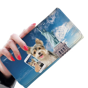 Explore The World With Your Yorkshire Terrier - Women Wallet V3