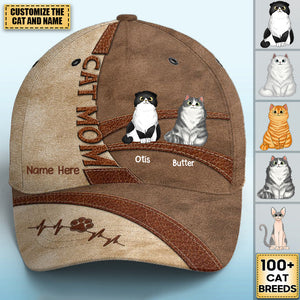 Life Is Better With Cats - Cat Personalized Custom All Over Print Classic Cap
