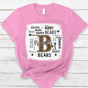 Bears Leopard Teacher T-Shirt