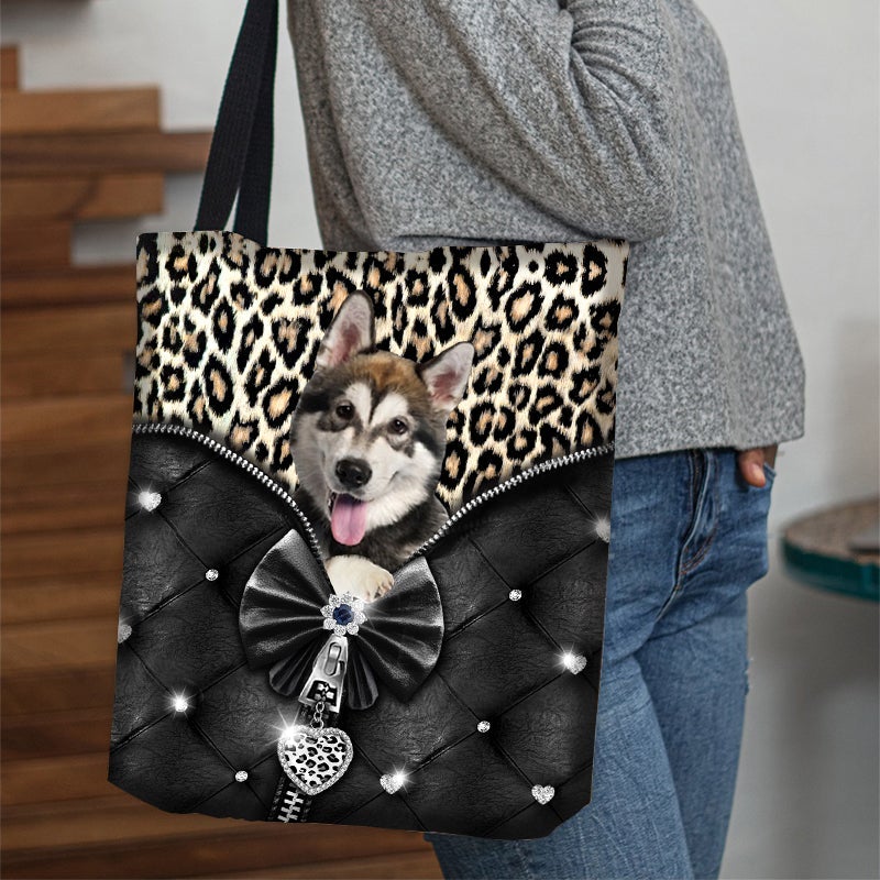 New Release Alaskan Malamute All Over Printed Tote Bag