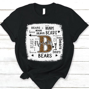 Bears Leopard Teacher T-Shirt